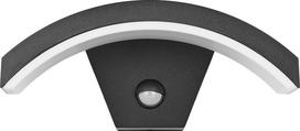 Lauko sieninis šviestuvas Pilea Led 9w su Pir, 700lm, Ip54, 4000k, juodas