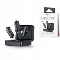 Mikrofonas Micro-cravate - Yesido - KR16 - Bevielis - Lightning - 70mAh - 2,4GHz - Juodas