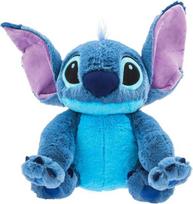 Oficialus „disney Store“ pliušinis žaislas Stitch vaikams, vidutinis, 38 cm, su siuvinėjimais, pliušiniu paviršiumi ir judinamomis ausimis, tinkamas nuo 12 mėnesių