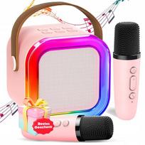 Vtech karaoke vaikams su 2 mikrofonais, dovana mergaitėms nuo 3 iki 12 metų