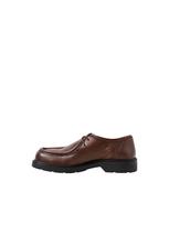 JACK & JONES Mokasinai 'JFWAUSTIN' tamsiai ruda