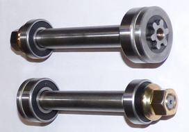 Peilio laikiklio velenas su guoliais tinkantis Husqvarna Craftsman 16-05004