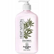 Australian Gold Hemp Nation Pomaberry kūno balzamas įdegiui prailginti su kanapių sėklų aliejumi 535 ml