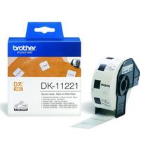 Brother DK-11221 DK11221 23mm x 23mm Thermal Paper Labels