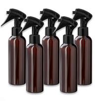 Rudas 150 ml PET butelis su juodu mini trigeriu, 5 vnt. rinkinys