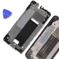 Atsarginė dalis Atsarginė dalis LCD korpusas Samsung Xcover 7 Original Service Pack Samsung Black