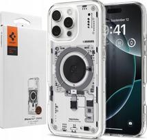 „Coque pentru iPhone 16 Pro - SPIGEN - Ultra Hybrid MagSafe - Pilka - Lanksti - Elegantiška“