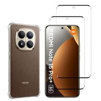 Apsauginis dėklas Xiaomi Redmi Note 15 PRO PLUS 5G ir 2 grūdinto stiklo ekranui Phonillico®
