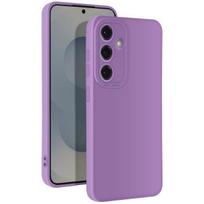 Samsung Galaxy S25 Plus dėklas - Minkštas silikonas - Apsaugotas objektyvas - Violetinis - Ergonomiškas