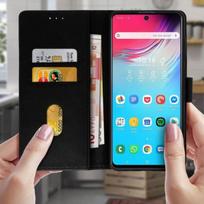 „Samsung Galaxy A71 dėklas - AVIZAR - Visas dėklas - Silikono gelis - Kortelių laikiklis - Vaizdo palaikymas“