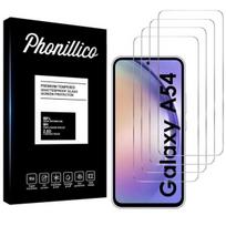 Samsung Galaxy A54 5G Grūdintas Stiklas [4 pak.] Ekrano Apsauginė Plėvelė Phonillico®