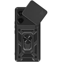 Korpusas Xiaomi Redmi Note 14 4G - Mayaxess - Atsparus smūgiams - Laikiklio žiedas - Kameros dangtelis
