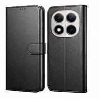 Xiaomi Redmi Note 15 PRO 4G dėklas - Juodas piniginės tipo su magnetiniu užsegimu ir kortelių laikikliu Phonillico®