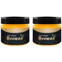 Natūralus Bičių Vaškas Medienai Beewax Medinių Paviršių Priežiūros Pasta 2 vnt.