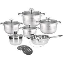 Virtuvės rinkinys - CHEFFINGER - CF-SS1231 - 4 puodai - 1 keptuvė - Nerūdijantis plienas