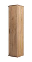 Vonios baldai, 3XE LIVING, pakabinama vonios spintelė, ąžuolo Craft spalva, juoda rankena, 35,5 x 139 x 31,5 cm, 1 vnt.
