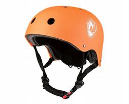 Vaikiškas šalmas Nerf riedučiams, dviračiui, riedlentei, paspirtukui, oranžinis L/xl