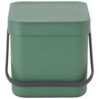Brabantia maisto atliekų konteineris Sort&Go, 6 l, žalias