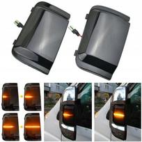 2-jų dinaminių LED sparno signalų rinkinys ME Premium, Fiat Ducato, Peugeot Boxer, Citroen Jumper 2006-