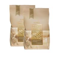 Plėvelinis vaškas Italwax White chocolate, 2x1kg