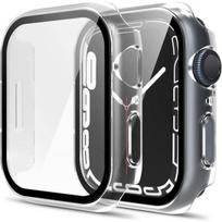 „Coque suderinama su Apple Watch 41mm Serie 9 - Kietas apsauginis skaidrus dėklas su grūdintu stiklu Phonillico®“