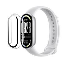 Korpusas, suderinamas su Xiaomi Smart Band 10 - Kieta apsauga, skaidrus dėklas, grūdintas stiklas, Phonillico®