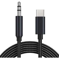Kabelis audio automobiliui ausinių adapteris aux lizdas Samsung S22/S21/S20/S10/S9/S8 Phonillico®