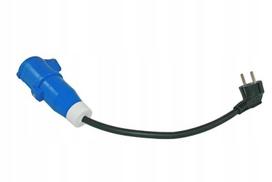 Kabelio tipas CEE Schuko 230V/16A 40 cm 3x 1,5 mm2 adapterio kištukas