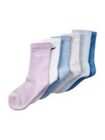 Nike Sportswear Kojinės mėlyna / šviesiai mėlyna / šviesiai pilka / alyvinė spalva / balta