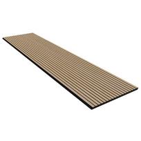 Evella Slim Line ąžuolas 2650x594 mm medžio lukštu dengta akustinė plokštė