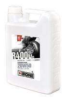 Pusiau sintetinė 4T variklių alyva su esteriais Ipone, R4000, 800044, RS 20W50, 4 l