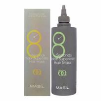 Atgaivinanti kaukė nusilpusiems plaukams Masil 8 Seconds Salon Super Mild Hair Mask, 100 ml