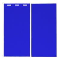 2 vnt bičių vaško formavimo forma, 5,4 mm daugkartinio naudojimo silikoninis bičių vaško formavimo pagrindas, skirtas bitėms laikyti 37,5 x 21 cm tamsiai mėlynas