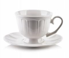 Porceliano puodelis su lėkštute 250 ml Hella