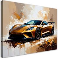 Paveikslas ant drobės, Sportinis automobilis