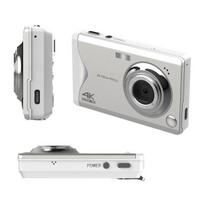 Skaitmeninis fotoaparatas 4K HD 3,0 colių IPS ekranas automatinio fokusavimo HD skaitmeninis fotoaparatas (baltas)