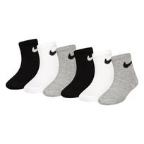 Nike Sportswear Kojinės pilka / juoda / balta