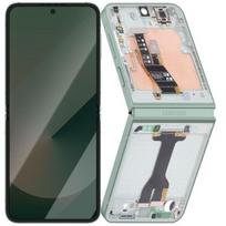Vidinis AMOLED ekranas - SAMSUNG - Galaxy Z Flip 6 - 6.7" - 120 Hz atnaujinimo dažnis - vandens žalia