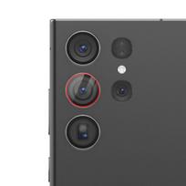 Galinio pagrindinio fotoaparato objektyvas Galaxy S23 Ultra Samsung paslaugų paketas Juodas