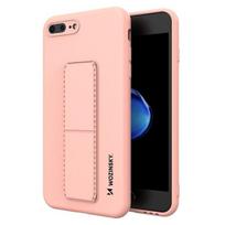 Wozinsky Kickstand Case skirtas iPhone 8 Plus / iPhone 7 Plus, rožinis
