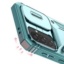 Coque Anneau - Samsung - Galaxy A56 - Kamera apsauga - Magnetinė žiedas - Žalias