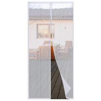 Magnetinė baltà musų tinklelio užuolaida iki 90x210cm
