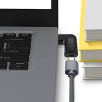 Įkroviklis nešiojamam kompiuteriui Lenovo USB-C į kvadratinį kištuką įkrovimo adapteris