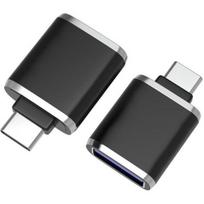 USB C į USB 3.0 OTG adapteris, suderinamas su Galaxy S22/S21/S20/S10/S9/S8 - Macbook iPad Air 5 Kompiuteris [2 vnt.] Phonillico®