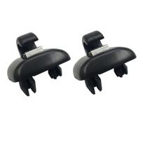 8u0857562 Skirta Audi A3 A4l A5 Q3 Q5 automobilių skydelio segtukas priekinio stiklo skydelio kablio sagtis 8u0 857 562 - transporto priemonės vidaus skydeliai nuo saulės, juoda 2 vnt