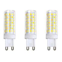 Hetang Yuese G9 LED lemputės, 5 W lygiavertė 50 W halogeninė lempa, šaltai balta 6000 K 500 LM Nepritemdoma kintamoji srovė be mirgėjimo 220–240 V lubų apšvietimui, miegamojo svetainės virtuvės sodas, 6 vnt. pakuotė [E energijos klasė]