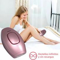 Naujas neskausmingas impulsinis lazerinis epiliatorius moterims, nuolatinė namų įranga IPL 500 000 lempučių kūno bikinio epiliatorius-pink EU, pink  EU