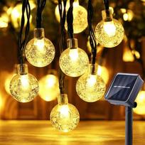 Moxled Lauko girliandos su saulės energija, 11 m