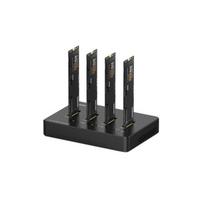Išorinio kietojo disko dėklas Premium Docking Station 4x M.2 NVME SSD, iki 10Gbps / SSD