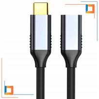 CO2 ILGINTUVAS USB-C GREITASIS ĮKROVIMAS USB TYPE C 4K 10GBPS 100W 3M